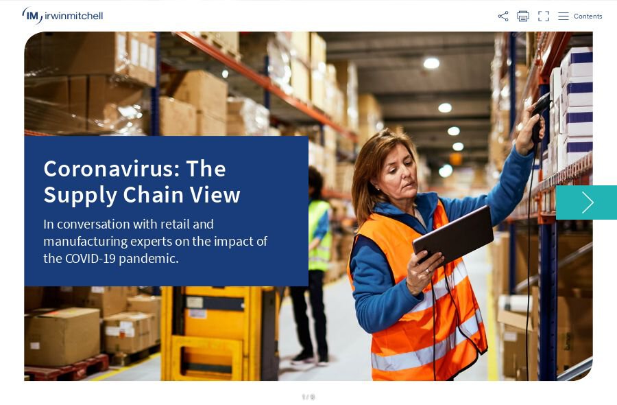 Read our 'Coronavirus: The Supply Chain View' briefing
